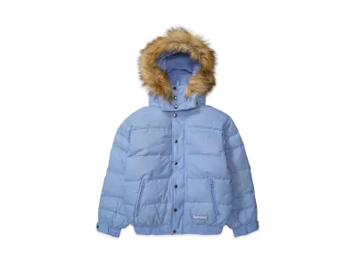 Supreme Facemask 700-Fill Down Puffer Jacket "Light Blue"