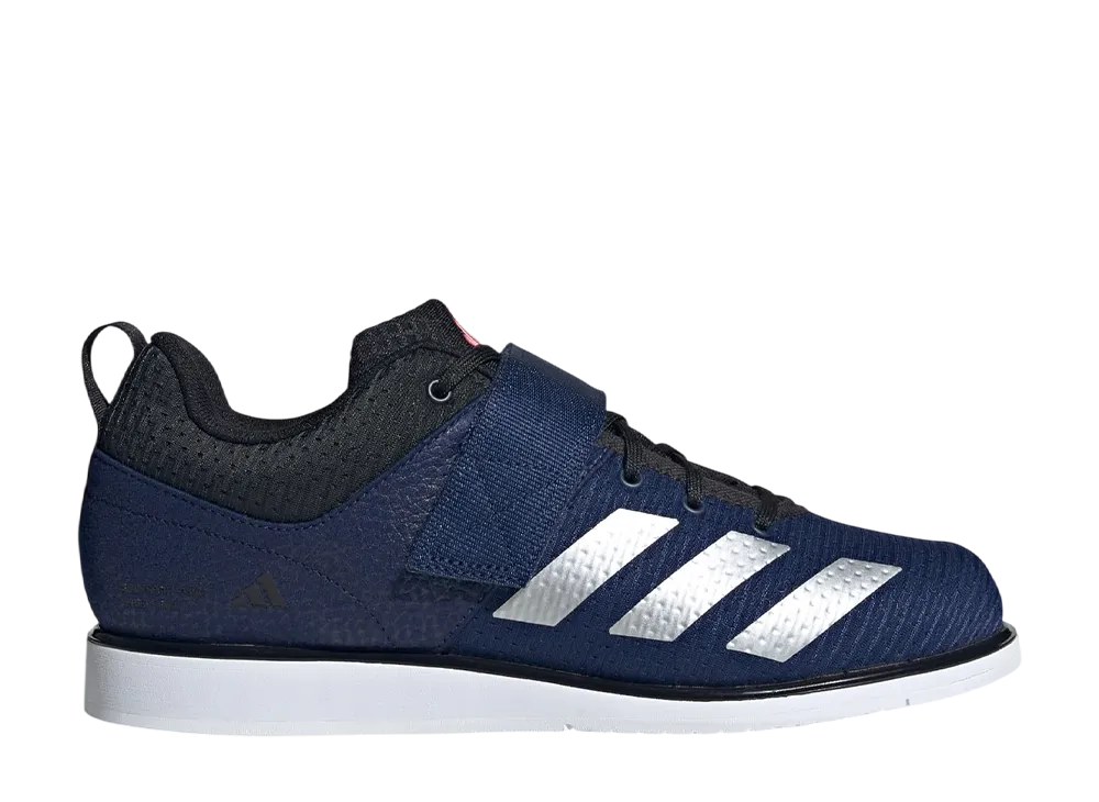 アディダス パワーリフト 5 ウエイトリフティング "ダークブルー/シルバーメタリック/ルシッドレッド"