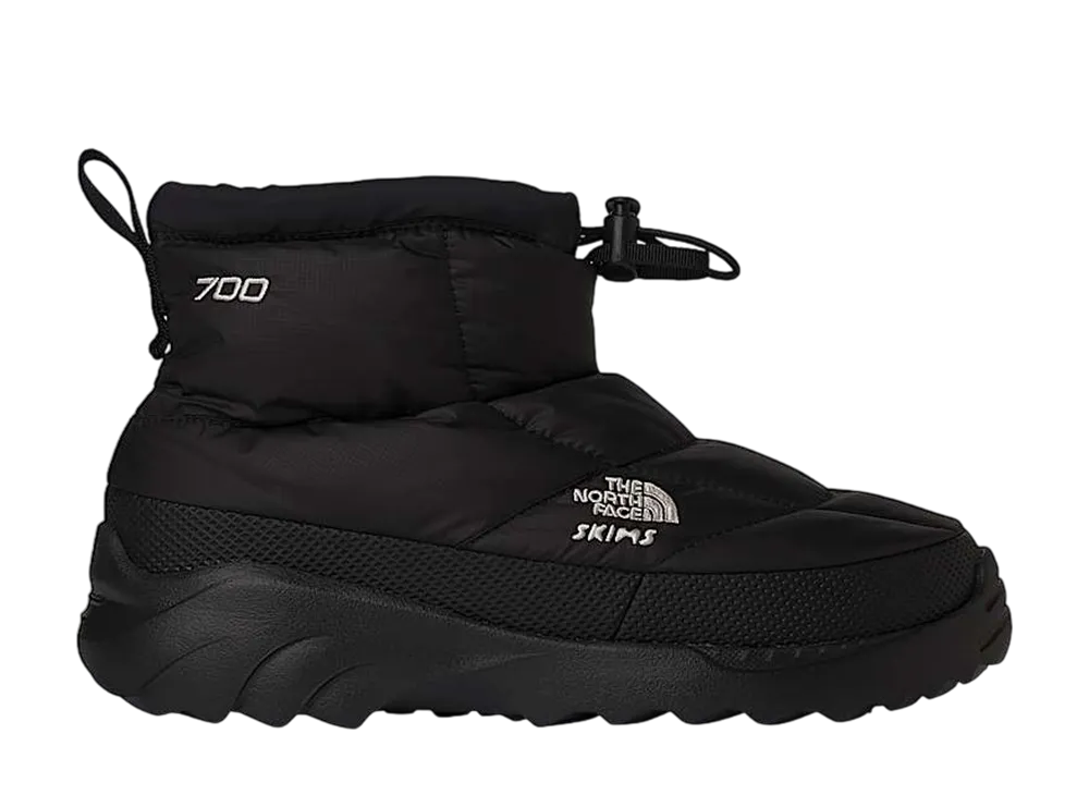 スキムズ × ザノースフェイス ヌプシ トラクション チャッカ ブーツ "オニキス"