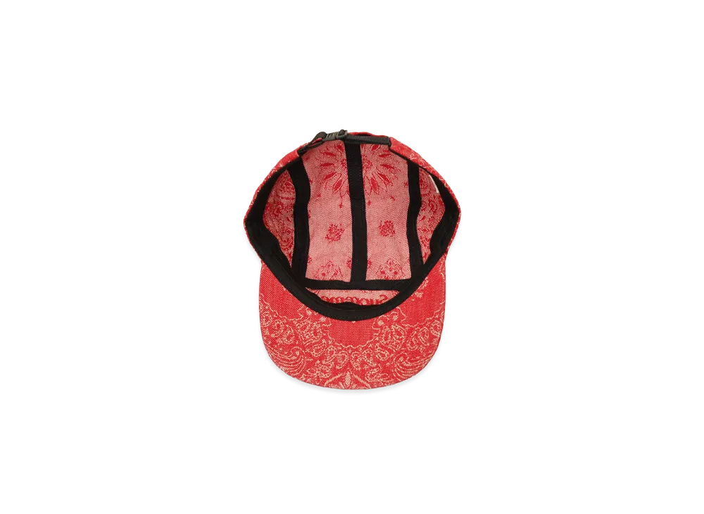 Supreme Bandana Jacquard Denim Camp Cap Supreme Bandana Jacquard Denim Camp Cap