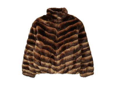 Supreme Faux Fur Jacket "Brown"