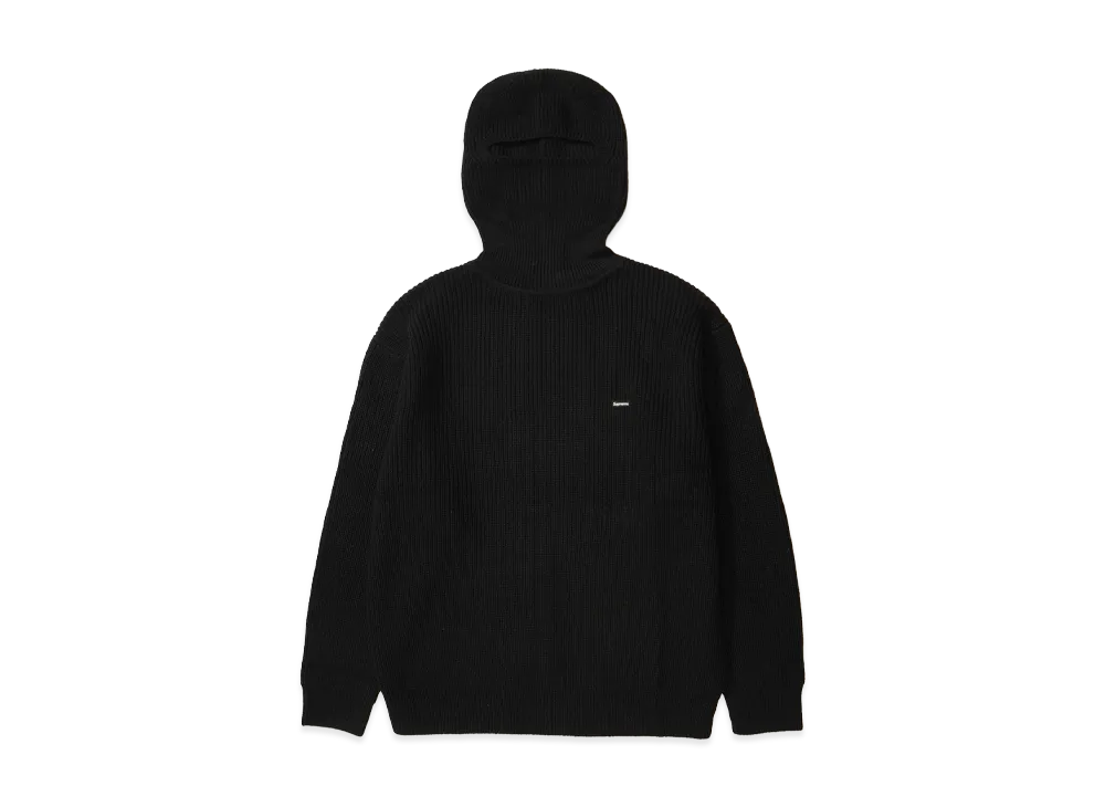 Supreme Small Box Balaclava / Turtleneck Sweater "Black"