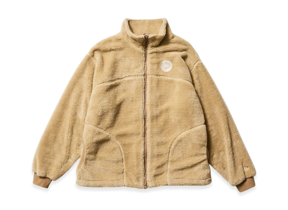 NEW ERA Boa Fleece Jacket "Khaki"