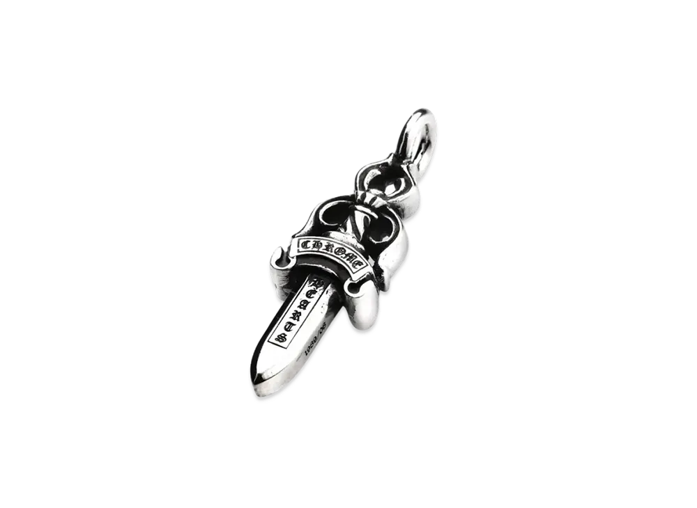 Chrome Hearts Double Dogger Pendant "Silver"