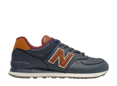New Balance 574 "NB Navy/Classic Burgundy"