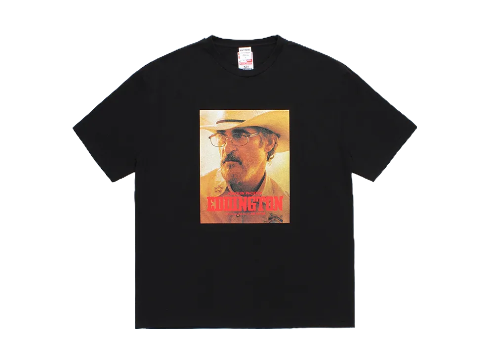 WACKO MARIA x EDDINGTON Washed Heavy Weight T-Shirt "Black"