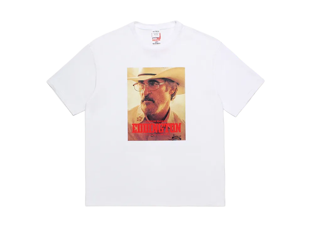 WACKO MARIA x EDDINGTON Washed Heavy Weight T-Shirt "White"