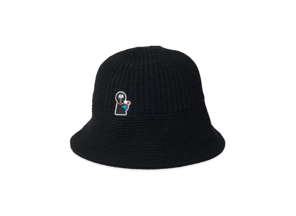 VAULTROOM Keyhole Vault Knit Hat "Black"