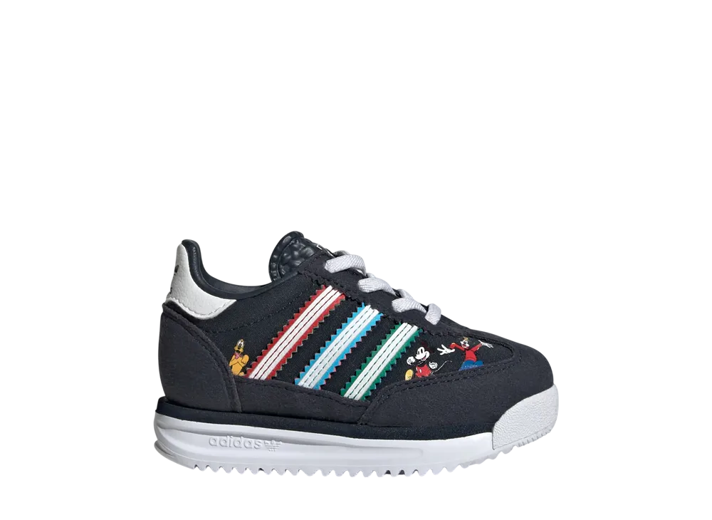 Disney × adidas TD SL72 RS "Aurora Ink/Cloud White/Court Green"