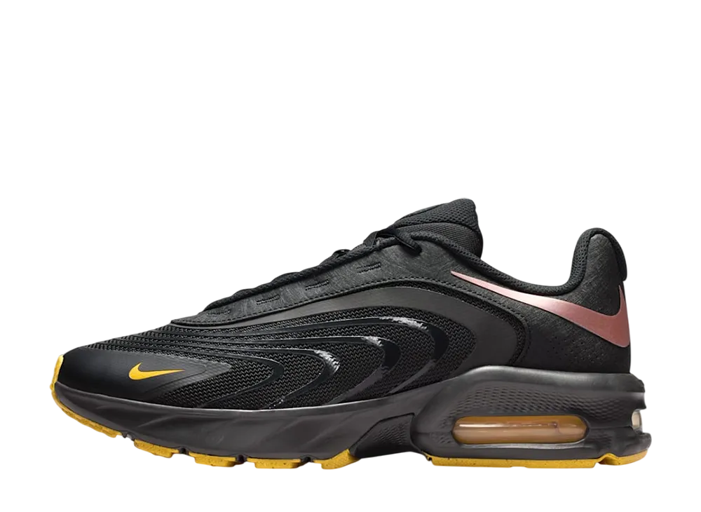 ナイキ エアマックス ファイヤー "ブラック/メタリックローズゴールド/レーザーオレンジ"