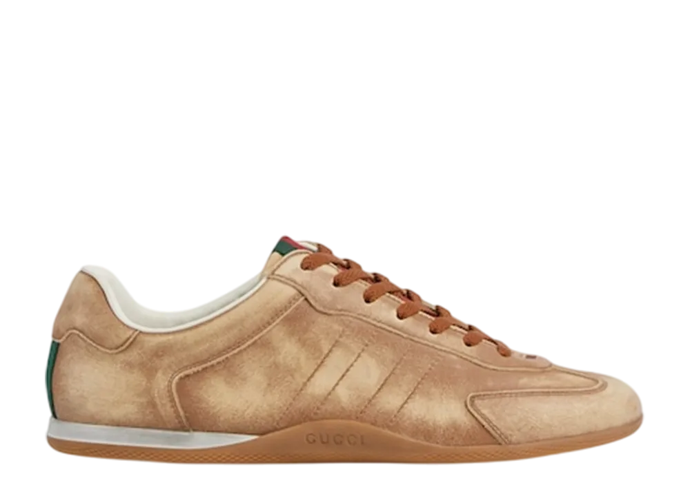 グッチ シフト スニーカー "ブラウンレザー"