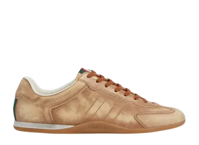GUCCI Shift Sneaker "Brown Leather"