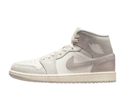 Nike Women's Air Jordan 1 Mid "Light Iron Ore/Enigma Stone"