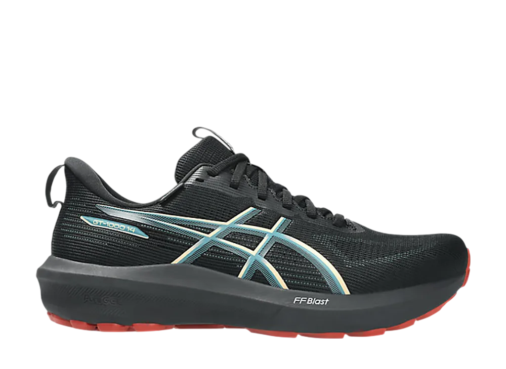 アシックス GT1000 14 ゴアテックス "ブラック/アプリコットクラッシュ"