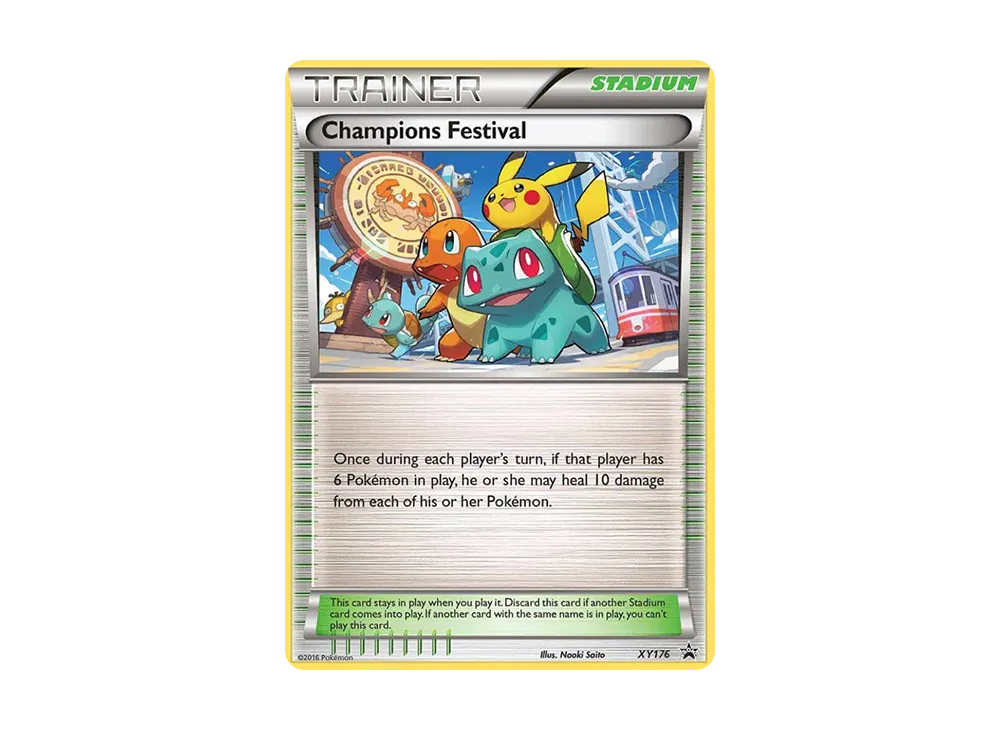 チャンピオンズフェスティバル P [XY176]【英文版】(XY「宣傳卡」)