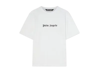PALM ANGELS Slim Fit T-Shirt "White"