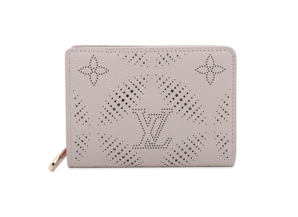 Louis Vuitton Monogram Mahina Clea Wallet "Bloom Grey"