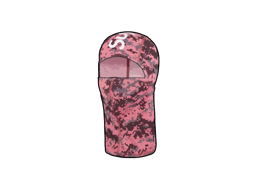 Supreme Heat Reactive Digi Camo Balaclava 