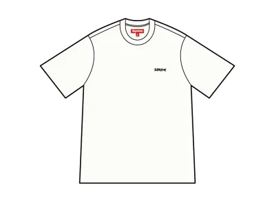 Supreme Washed S/S Top "White"