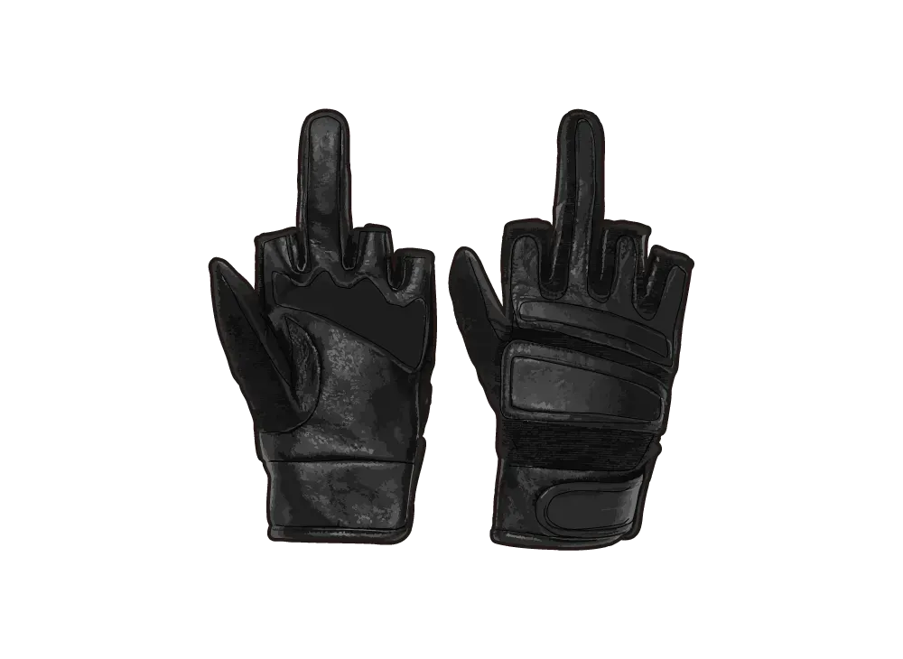 Supreme x Number (N)ine Leather Gloves "Black"