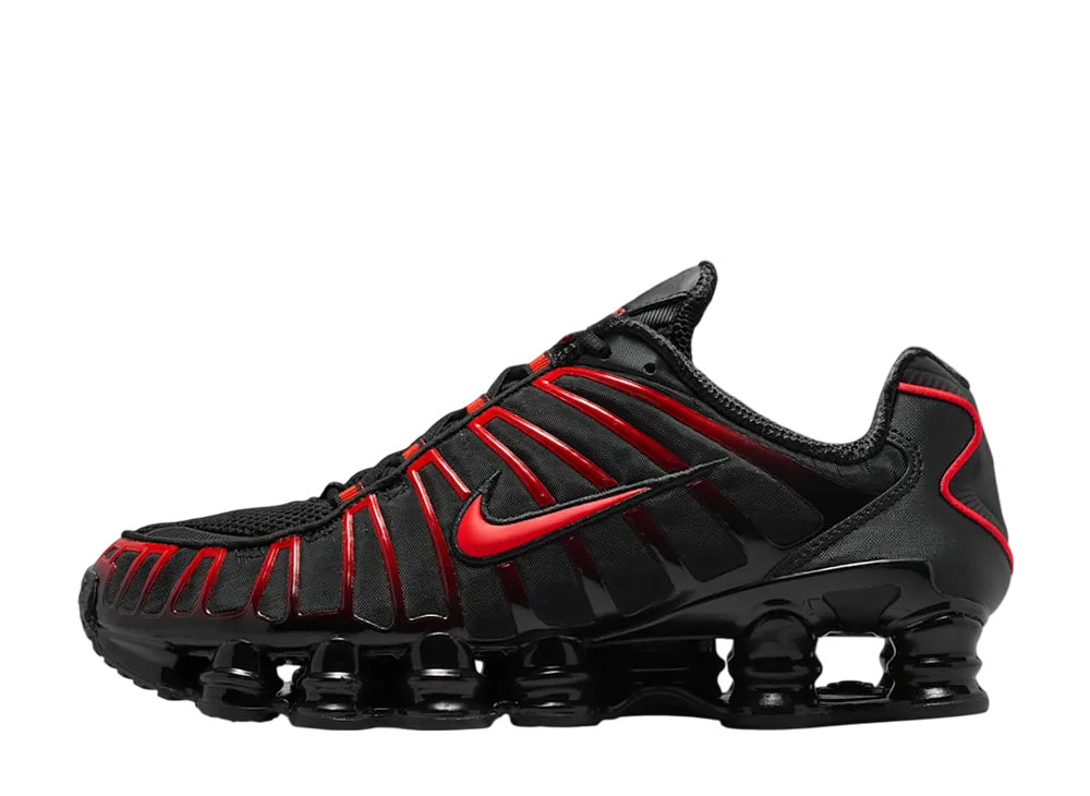 ナイキ ショックス TL "ブラック/ライトクリムゾン"