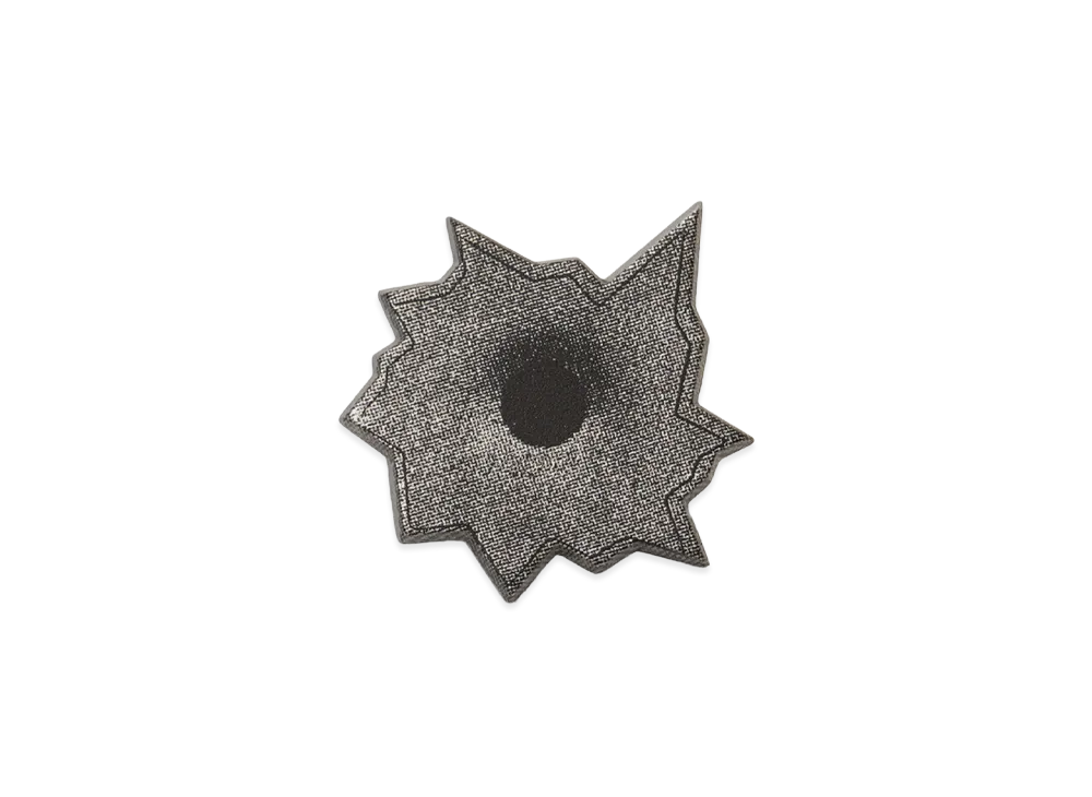 Supreme Bullet Hole Pin "Black"