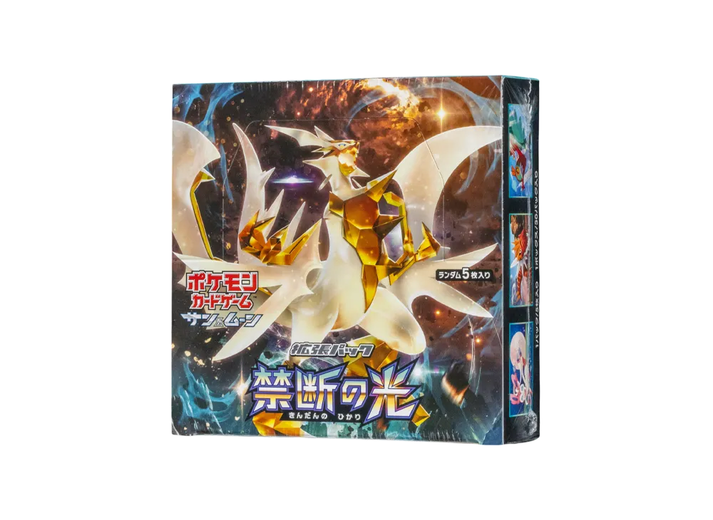 【新品・未開封】ポケカ　禁断の光　シュリンク付 ポケモンカードゲーム サン＆ムーン 拡張パック 禁断の光 BOX【未開封