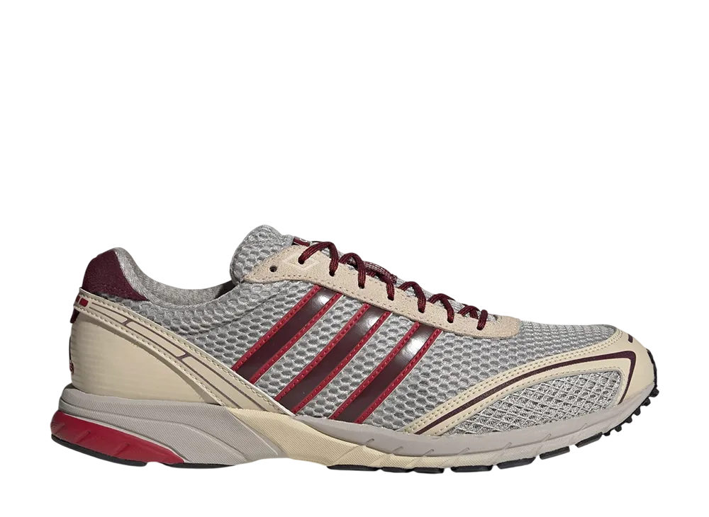 adidas Adizero Adios OG "Clear Granite/Maroon/Team Victory Red"