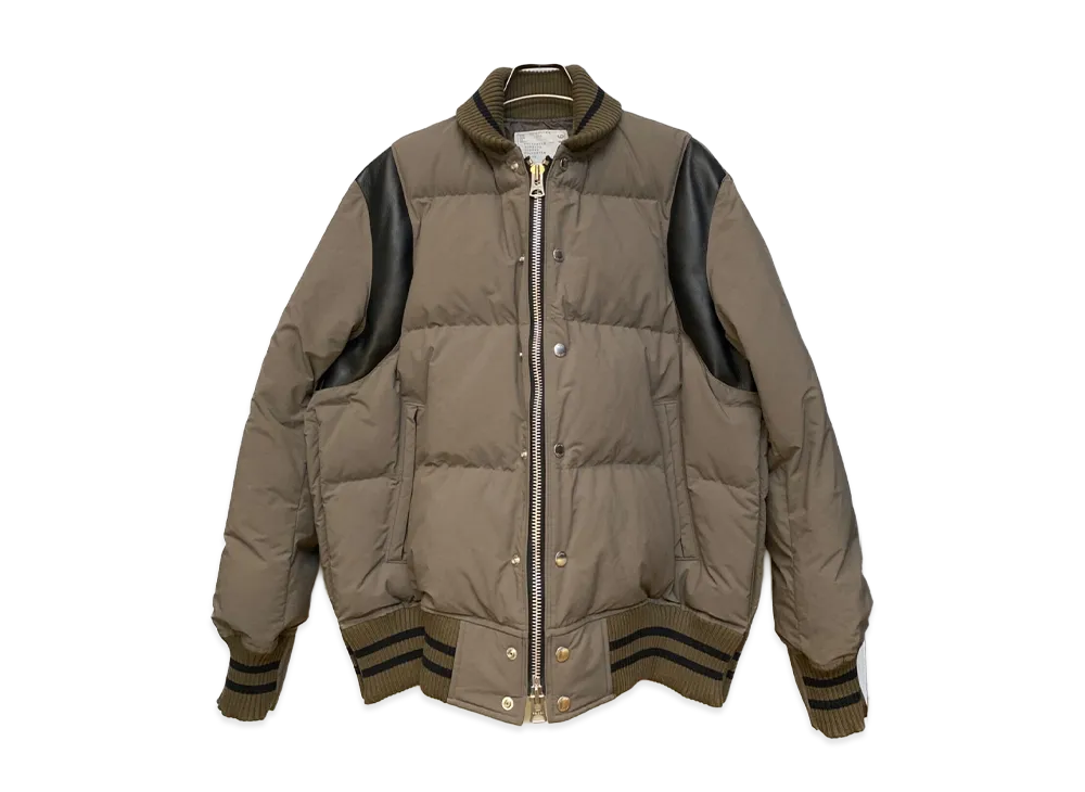 サカイ 23AW パデッドブルゾン "カーキ"