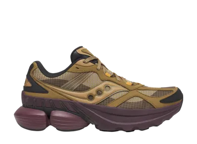 Saucony Grid NXT "Light Brown/Wine"