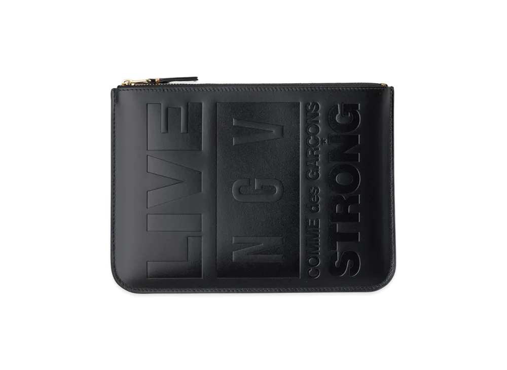 COMME des GARCONS x NGV Pouch "Black"
