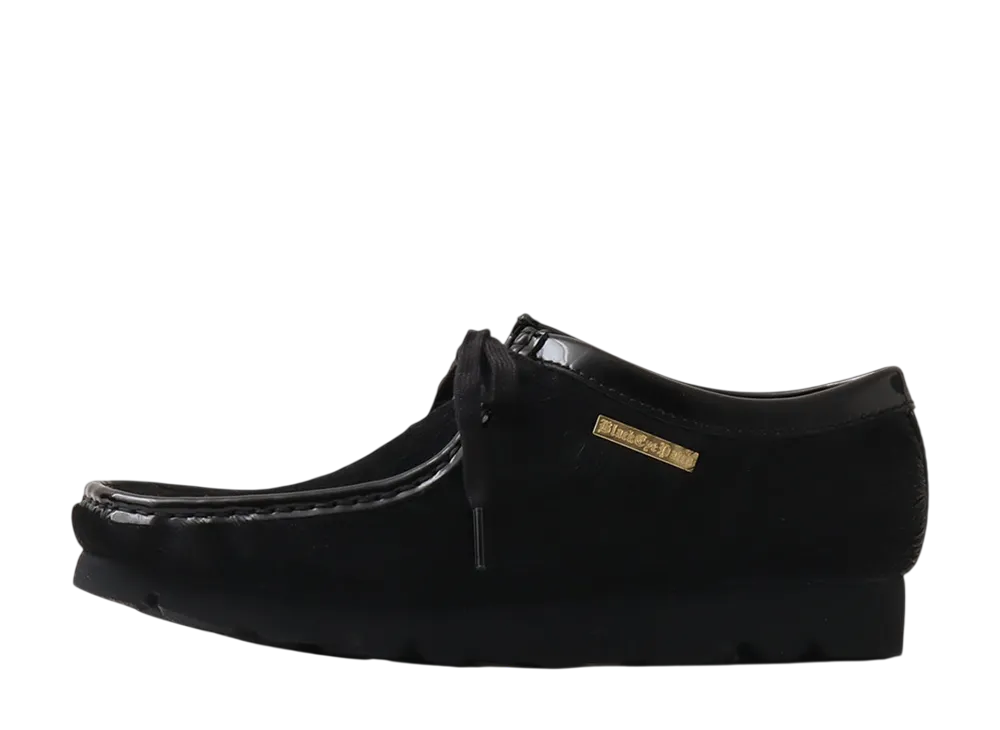 atmos × BlackEyePatch × Clarks Wallabee "Black Hair"