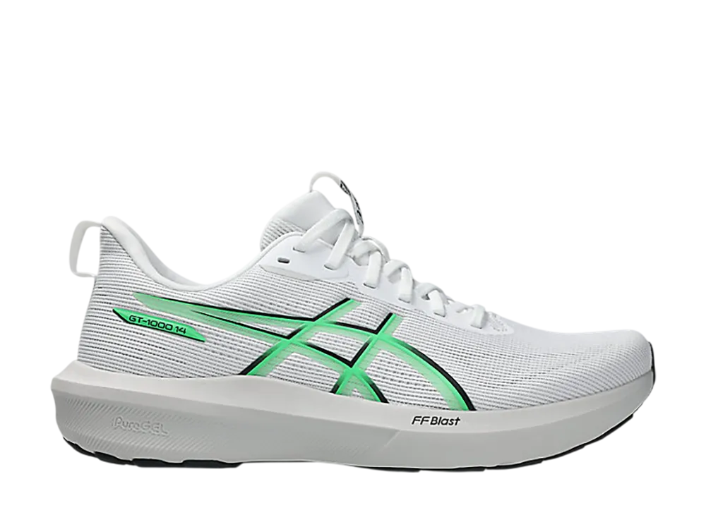 Asics GT-1000 14 "White/Vital Green"