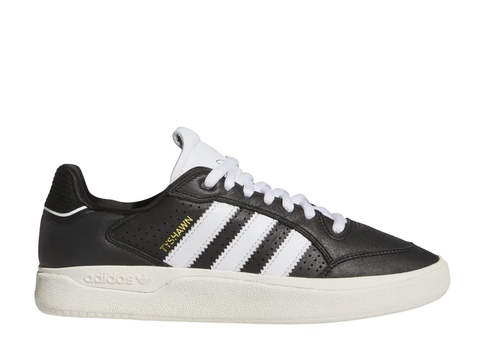 adidas Tyshawn Low "Core Black/Cloud White/Chalk White"
