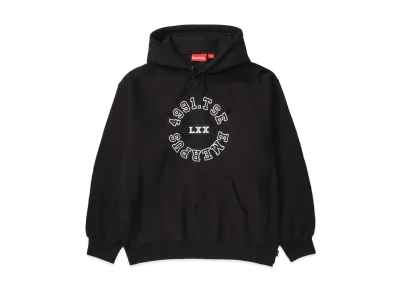 Supreme Reverse Hooded Sweatshirt "Black"