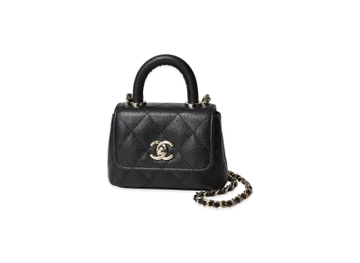 CHANEL Micro Mini Shoulder Bag Matelasse "Black"