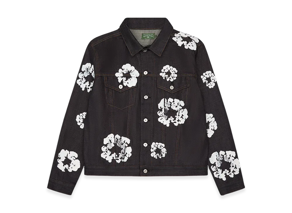 DENIM TEARS Cotton Wreath Denim Jacket "Selvedge"