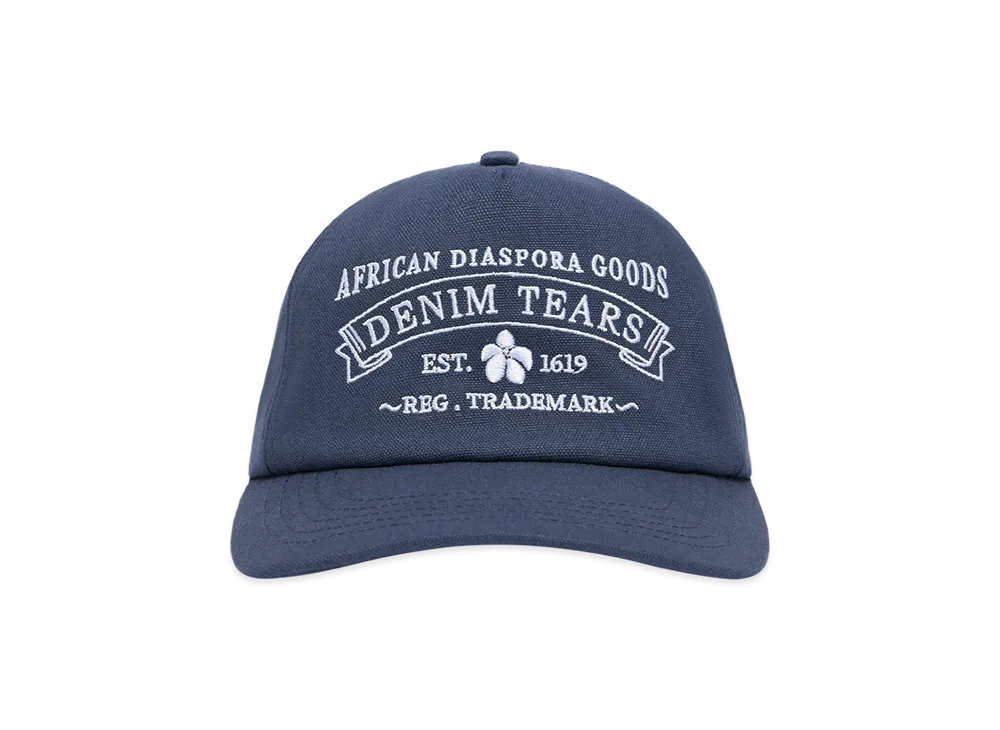 DENIM TEARS ADG Stamp Cap "Navy"