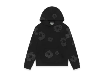 DENIM TEARS Mono Cotton Wreath Hoodie "Black"