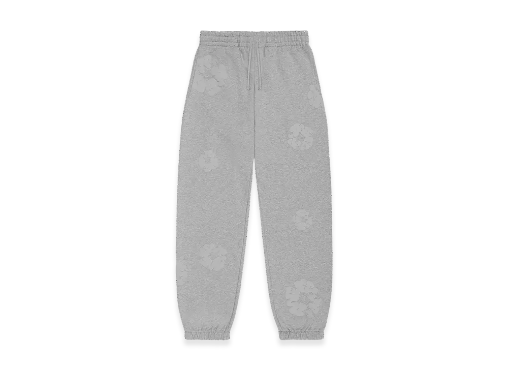 DENIM TEARS Mono Cotton Wreath Sweatpants "Grey"