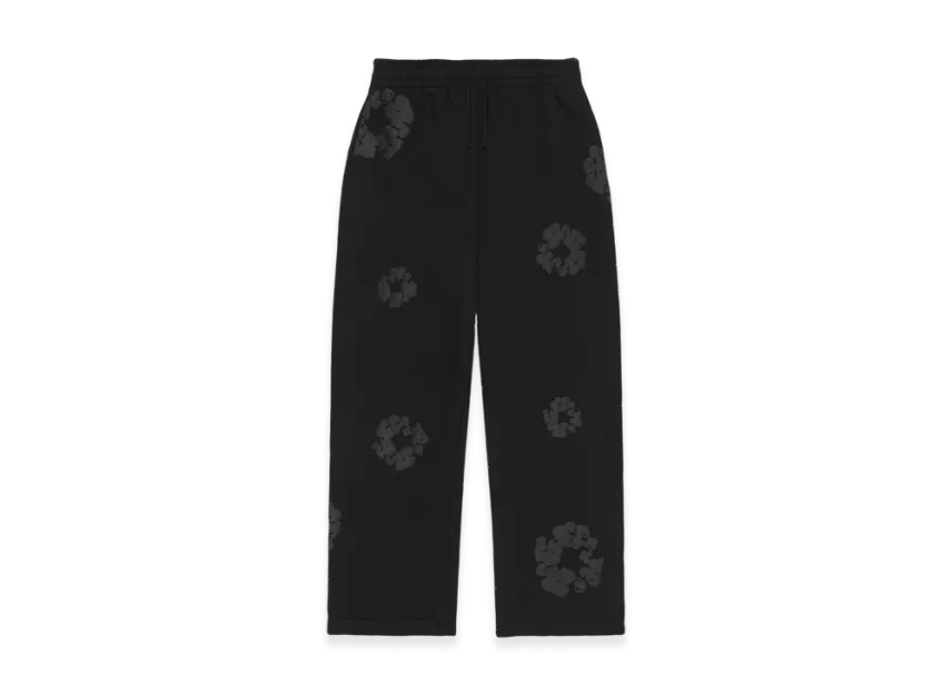 DENIM TEARS Mono Cotton Wreath Baggy Sweatpants DENIM TEARS Mono Cotton Wreath Baggy Sweatpants