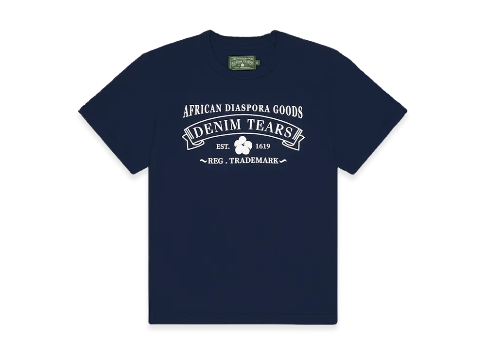 DENIM TEARS ADG Tee "Blue"