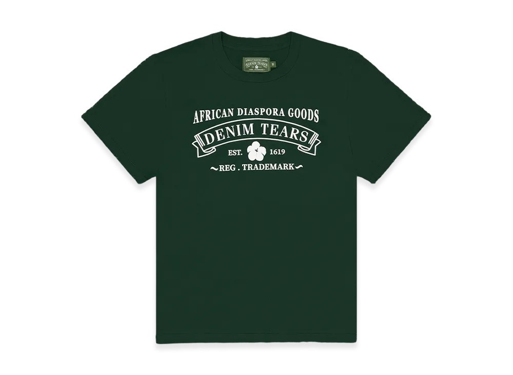 DENIM TEARS ADG Tee "Green"