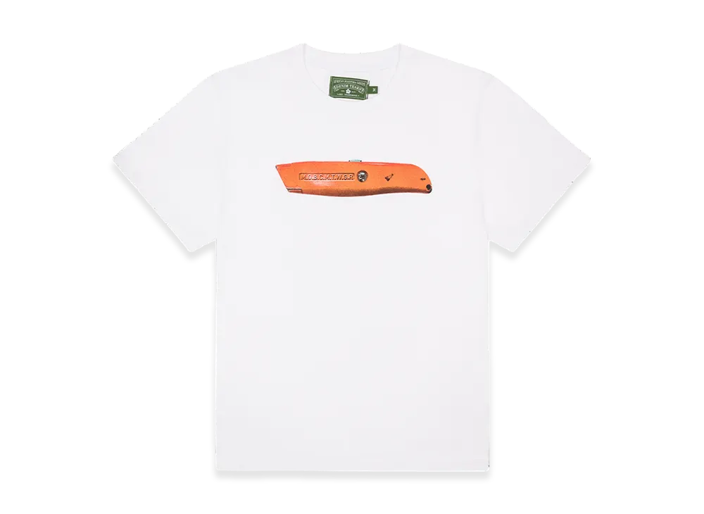 DENIM TEARS Razor Tee "White"