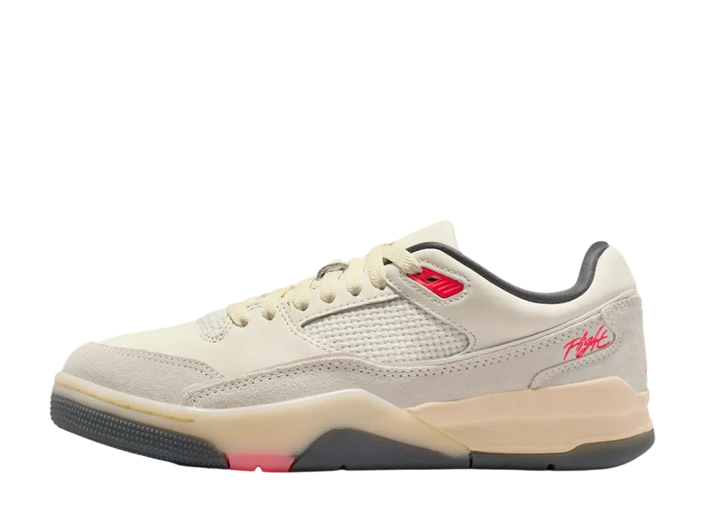 ナイキ ウィメンズ ジョーダン フライトコート "ペールアイボリー/アンスラサイト/インフラレッド23"