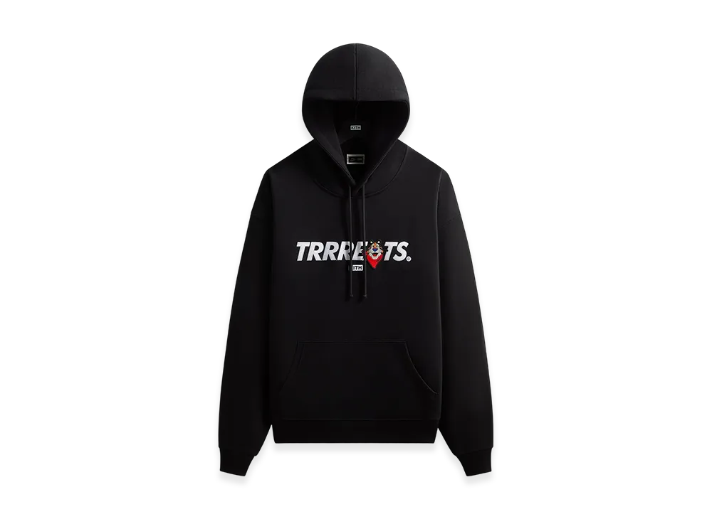 Kith Treats x Kellogg's Frosted Flakes Cereal & Tony the Tiger Trrreats Nelson Hoodie "Black"