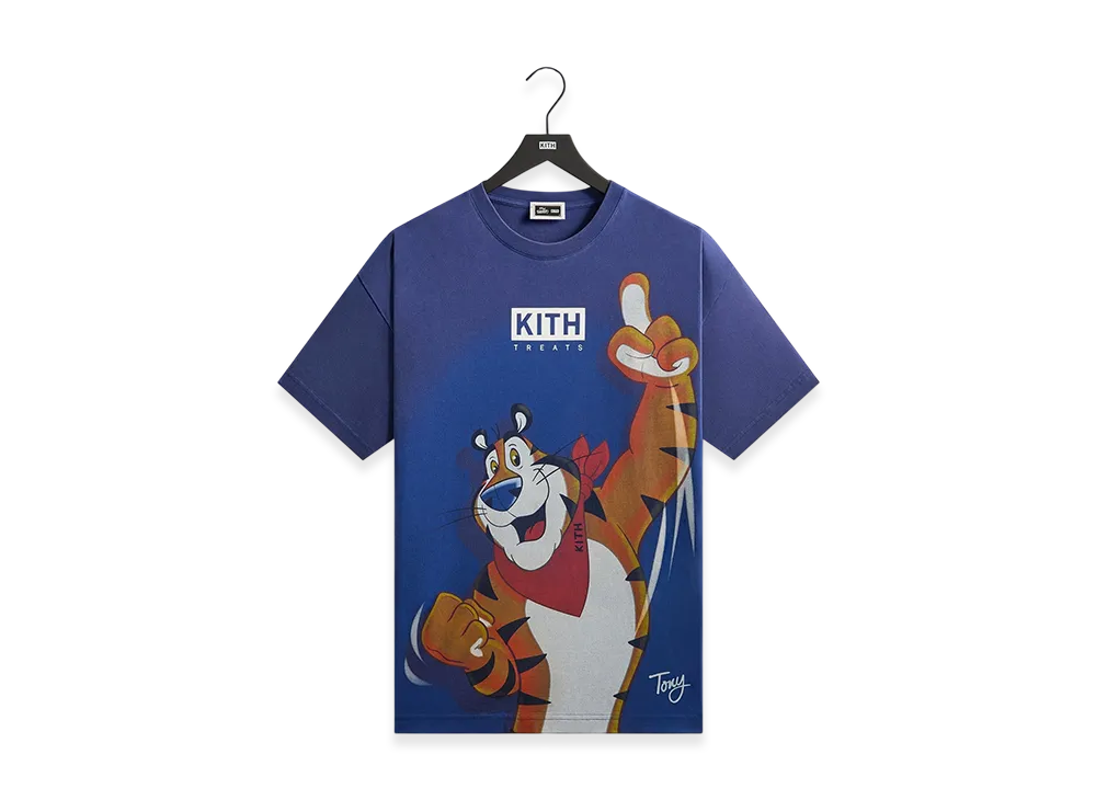 Kith Treats x Kellogg's Frosted Flakes Cereal & Tony the Tiger Vintage Tee "Current"
