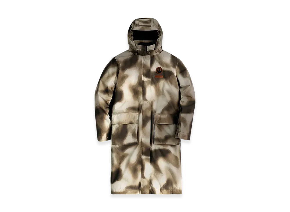 Columbia STAR WARS "THE ENDOR COLLECTION" General Han Solo Trench "Buffalo Camo"
