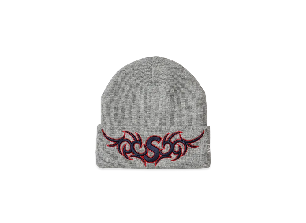 Supreme New Era Tribal S Logo Beanie 