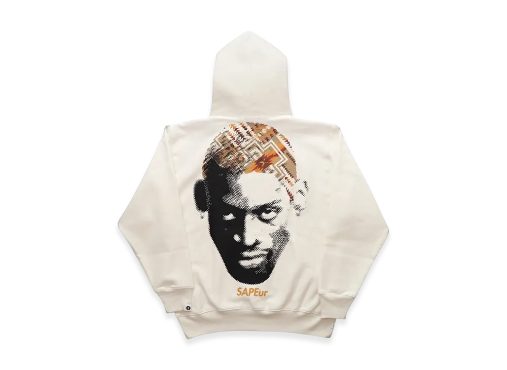 SAPEur Native Head Hoodie "White"